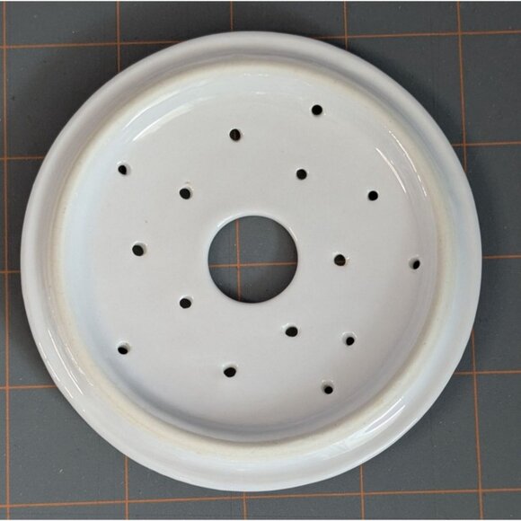 Noritake Azalea porcelain Butter Dish drip drain tray plate Gold Trim green M ma - Picture 14 of 16